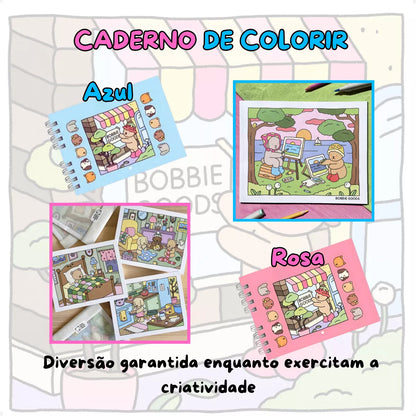 Kit Livro Bobbie Goods Capa Dura + 120 Canetas Touch
