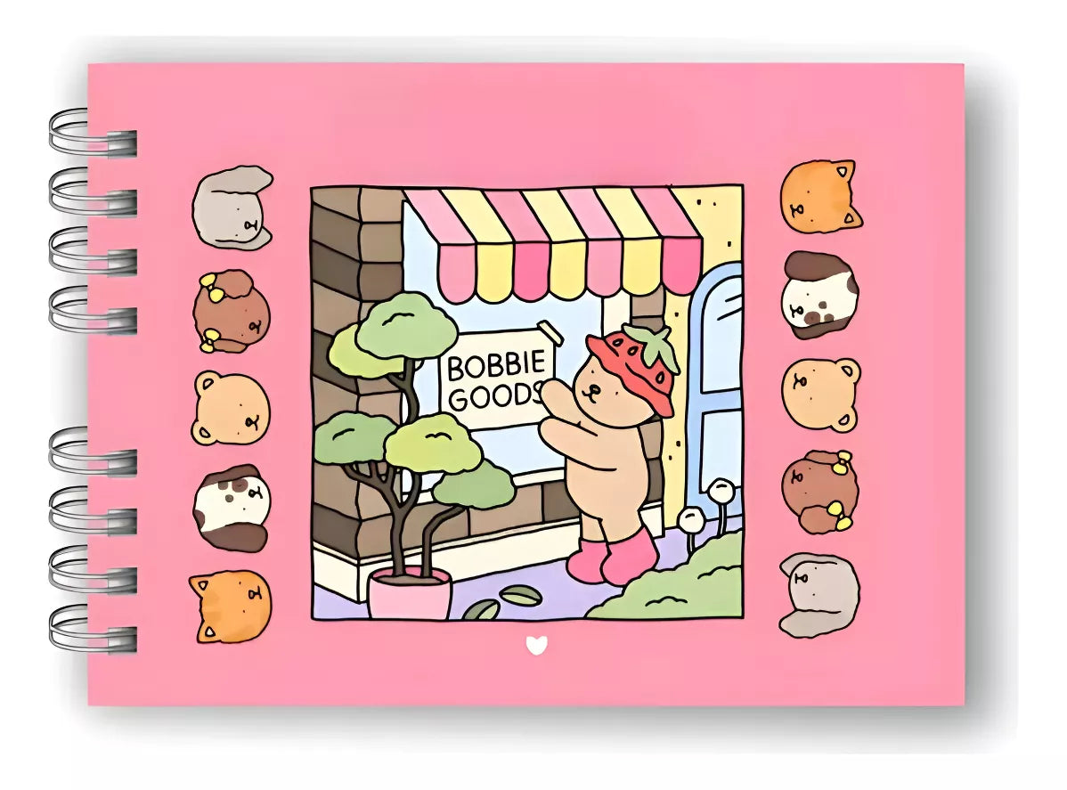 Kit 2x Livros (Rosa e Azul) Boobie Goods Capa Dura